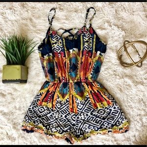 Tribal/Aztec Romper